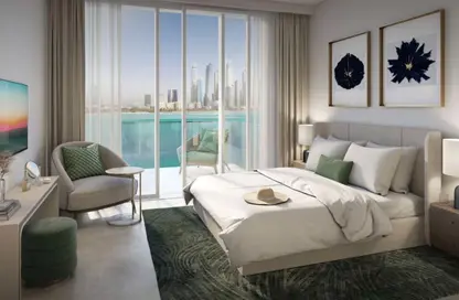 Apartment - 1 Bedroom - 1 Bathroom for sale in Seapoint Tower 2 - Seapoint - EMAAR Beachfront - Dubai Harbour - Dubai