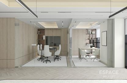Office Space - Studio - 1 Bathroom for rent in Goldcrest Executive - JLT Cluster C - Jumeirah Lake Towers - Dubai