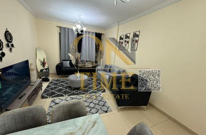 Apartment - 1 Bedroom - 2 Bathrooms for rent in Jasmine Towers - Garden City - Ajman