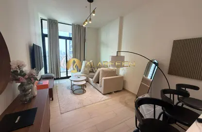 Apartment - 1 Bedroom - 2 Bathrooms for rent in Binghatti Emerald - District 15 - Jumeirah Village Circle - Dubai