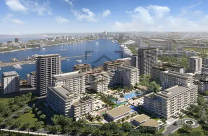 Apartment - 2 Bedrooms - 2 Bathrooms for sale in Clearpoint Building 1 - Clearpoint - Mina Rashid - Dubai