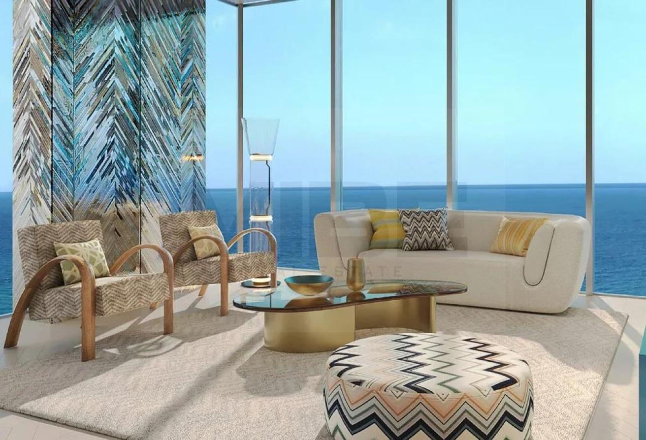 Highest Floor | Full Sea View | Missoni Luxury 1BR