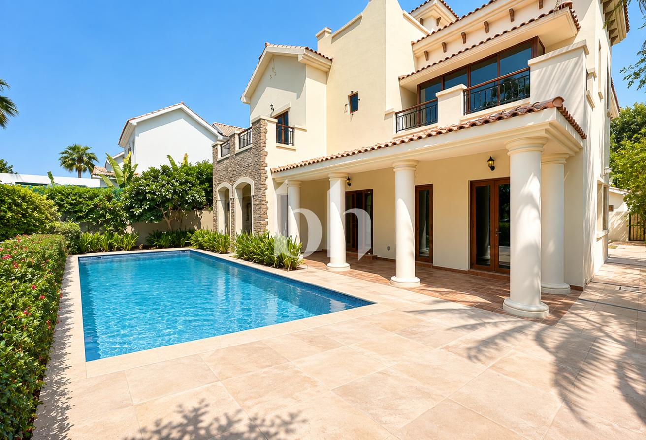 One Cheque| Private Pool | Unfurnished | Golf View photo 2