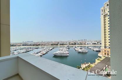 Apartment - 2 Bedrooms - 3 Bathrooms for rent in Marina Residences 1 - Marina Residences - Palm Jumeirah - Dubai