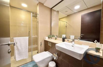 Apartment - Studio - 1 Bathroom for rent in Sparkle Tower 2 - Sparkle Towers - Dubai Marina - Dubai