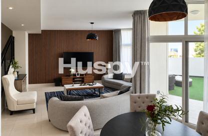 Townhouse - 4 - 4 for rent in Pacifica - Damac Hills 2 - Dubai Townhouse - 4 - 4 for rent in Pacifica - Damac Hills 2 - Dubai