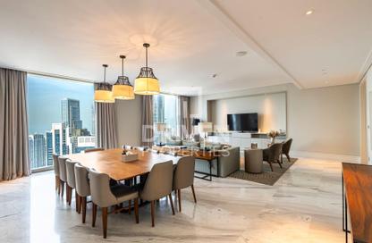 Apartment - 4 Bedrooms - 5 Bathrooms for rent in Vida Residence Downtown - Downtown Dubai - Dubai