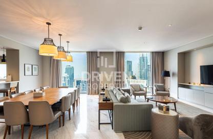 Apartment - 4 Bedrooms - 5 Bathrooms for rent in Vida Residence Downtown - Downtown Dubai - Dubai