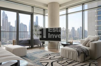 Apartment - 3 Bedrooms - 4 Bathrooms for rent in Marina Vista Tower 2 - Marina Vista - Emaar Beachfront - Dubai Harbour - Dubai Apartment - 3 Bedrooms - 4 Bathrooms for rent in Marina Vista Tower 2 - Marina Vista - Emaar Beachfront - Dubai Harbour - Dubai