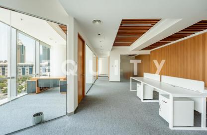 Office Space - Studio - 1 Bathroom for rent in South Tower - Emirates Financial Towers - DIFC - Dubai