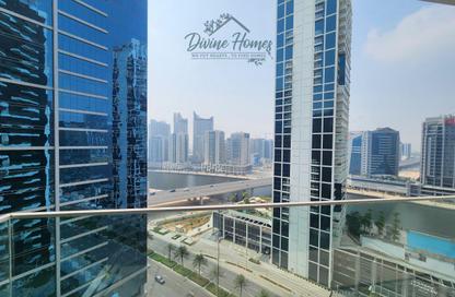 شقة - 1 حمام للايجار في ماركيز سكوير تاور - الخليج التجاري - دبي