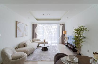 Apartment - 1 Bedroom - 1 Bathroom for rent in Palace Beach Residence Tower 2 - Palace Beach Residence - EMAAR Beachfront - Dubai Harbour - Dubai