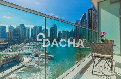 Apartment - 2 Bedrooms - 3 Bathrooms for rent in Damac Heights - Dubai Marina - Dubai