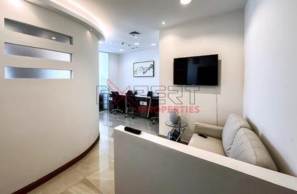 Office Space - Studio - 1 Bathroom for rent in The Binary Tower - Business Bay - Dubai