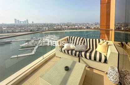 Apartment - 2 Bedrooms - 2 Bathrooms for rent in Diamond - Tiara Residences - Palm Jumeirah - Dubai