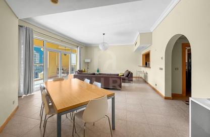 Apartment - 2 - 4 for rent in Al Das - Shoreline Apartments - Palm Jumeirah - Dubai