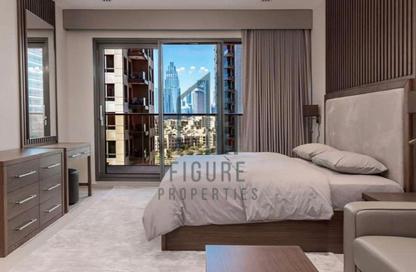 Apartment - 3 - 4 for rent in Elite Downtown Residence 2 - Elite Downtown Residence - Downtown Dubai - Dubai