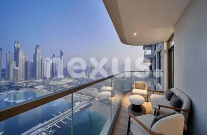 شقة - 2 غرف نوم - 2 حمامات للايجار في برج Marina Vista 2 - مارينا فيستا - إعمار بيتشفرونت - دبي هاربور - دبي