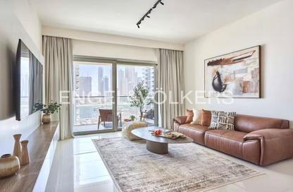Apartment - 1 Bedroom - 1 Bathroom for rent in Grand Bleu Tower 2 - EMAAR Beachfront - Dubai Harbour - Dubai