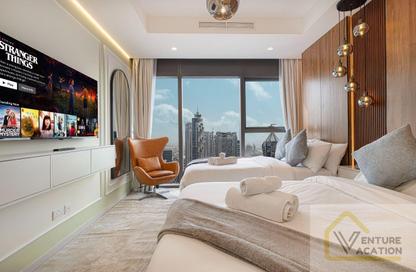 Apartment - 1 Bedroom - 1 Bathroom for rent in Paramount Tower Hotel  and  Residences - Business Bay - Dubai