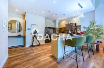 شقة - غرفة نوم - 2 حمامات للايجار في باي سنترال غرب - باي سنترال - دبي مارينا - دبي