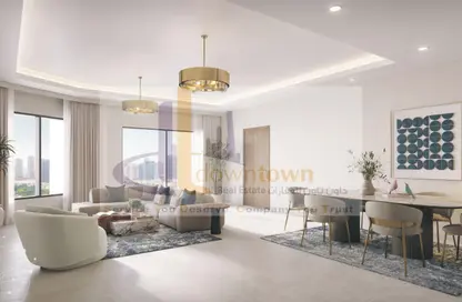 Apartment - 2 Bedrooms - 3 Bathrooms for sale in Tower C1 - Ajman Pearl Towers - Ajman Downtown - Ajman