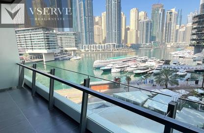 Apartment - 2 Bedrooms - 2 Bathrooms for rent in Silverene Tower A - Silverene - Dubai Marina - Dubai