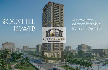 Apartment - Studio - 1 Bathroom for sale in Rockhill Tower by Rockhill - Al Alia - Ajman Apartment - Studio - 1 Bathroom for sale in Rockhill Tower by Rockhill - Al Alia - Ajman