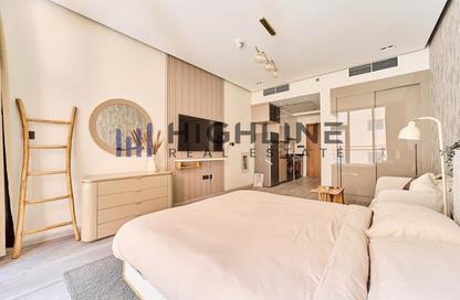 Apartment - Studio - 1 Bathroom for rent in Binghatti Crystals - Dubai Silicon Oasis - Dubai
