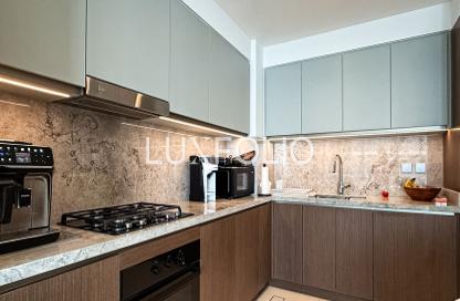 Apartment - 2 - 2 for sale in Beach Isle Tower 1 - Beach Isle - Emaar Beachfront - Dubai Harbour - Dubai