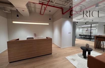 Office Space - Studio - 1 Bathroom for rent in I Rise Tower - Barsha Heights (Tecom) - Dubai