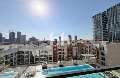 Apartment - 1 Bedroom - 2 Bathrooms for rent in Binghatti Emerald - District 15 - Jumeirah Village Circle - Dubai