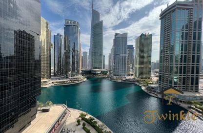 Apartment - Studio - 1 Bathroom for rent in Dubai Arch - JLT Cluster G - Jumeirah Lake Towers - Dubai