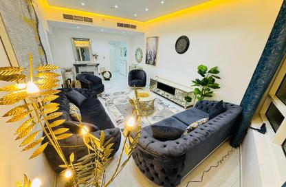 Apartment - 2 Bedrooms - 2 Bathrooms for rent in Beach Tower 1 - Al Khan Lagoon - Al Khan - Sharjah