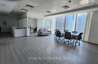 Office Space - Studio - 1 Bathroom for rent in The Prism - Business Bay - Dubai