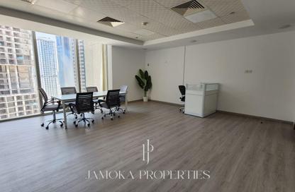 Office Space - Studio - 1 Bathroom for rent in The Prism - Business Bay - Dubai