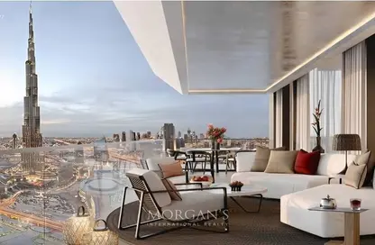 شقة - 4 غرف نوم - 4 حمامات للبيع في فندق وريزيدنس باكارات دبي - برج خليفة - وسط مدينة دبي - دبي