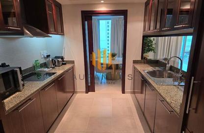Apartment - 1 Bedroom - 2 Bathrooms for rent in Beauport Tower - Marina Promenade - Dubai Marina - Dubai
