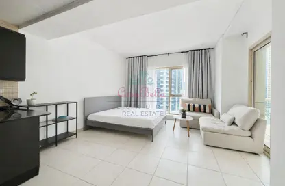 Apartment - Studio - 1 Bathroom for rent in The Royal Oceanic - Dubai Marina - Dubai