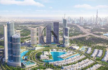 Apartment - 1 - 2 for sale in 330 Riverside Crescent - Sobha Hartland II - Bukadra - Dubai