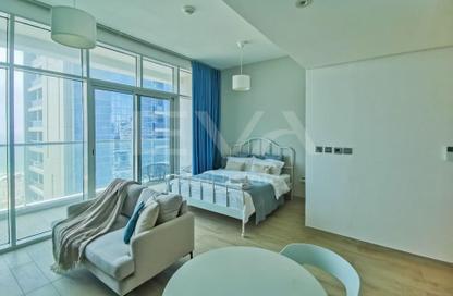 Apartment - Studio - 1 Bathroom for rent in Studio One - Dubai Marina - Dubai