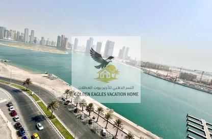Apartment - 1 Bedroom - 2 Bathrooms for rent in Beach Tower 1 - Al Khan Lagoon - Al Khan - Sharjah Apartment - 1 Bedroom - 2 Bathrooms for rent in Beach Tower 1 - Al Khan Lagoon - Al Khan - Sharjah