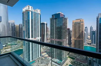 Apartment - 2 Bedrooms - 2 Bathrooms for rent in Lakeside Residence - JLT Cluster A - Jumeirah Lake Towers - Dubai