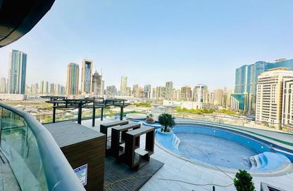 Business Centre - Studio - 1 for rent in Al Mamzar Tower - Al Mamzar - Sharjah - Sharjah