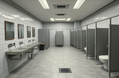Labor Camp - Studio - 7+ Bathrooms for rent in Ajman Industrial 1 - Ajman Industrial Area - Ajman