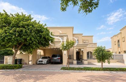 Villa - 6 - 7+ for rent in Cluster H - Cedre Villas - Dubai Silicon Oasis - Dubai