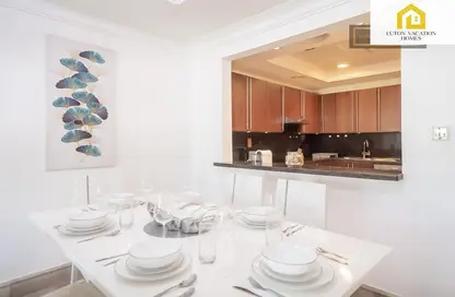 شقة - غرفة نوم - 2 حمامات للايجار في فيرمونت بالم ريزيدنس شمال - فيرمونت بالم ريزدنس - نخلة جميرا - دبي