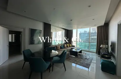 شقة - 2 غرف نوم - 3 حمامات للايجار في برج أبر كريست - وسط مدينة دبي - دبي