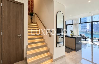 Duplex - 2 - 4 for rent in Peninsula Five - Peninsula - Business Bay - Dubai