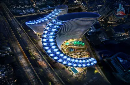 Apartment - Studio - 1 Bathroom for sale in Binghatti Skyflame 1 - Binghatti Skyflame - Majan - Dubai Land - Dubai